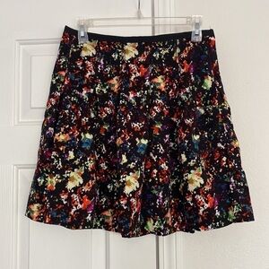 GAP confetti pleat mini skirt.